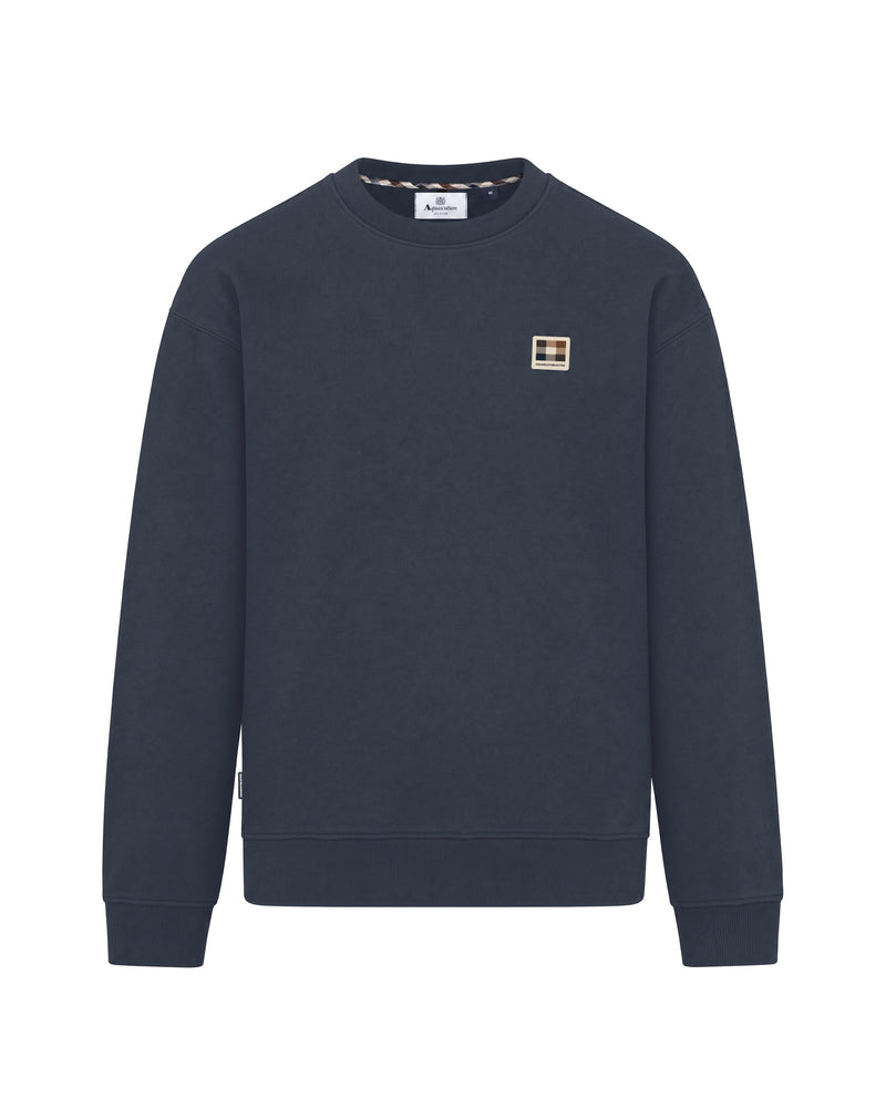 CREWNECK BADGE FLEECE