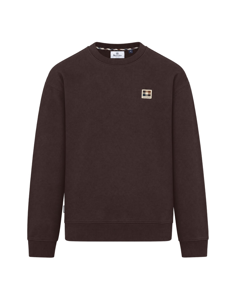 CREWNECK BADGE FLEECE