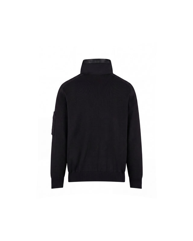 COTTON KNIT FZ SWEATER