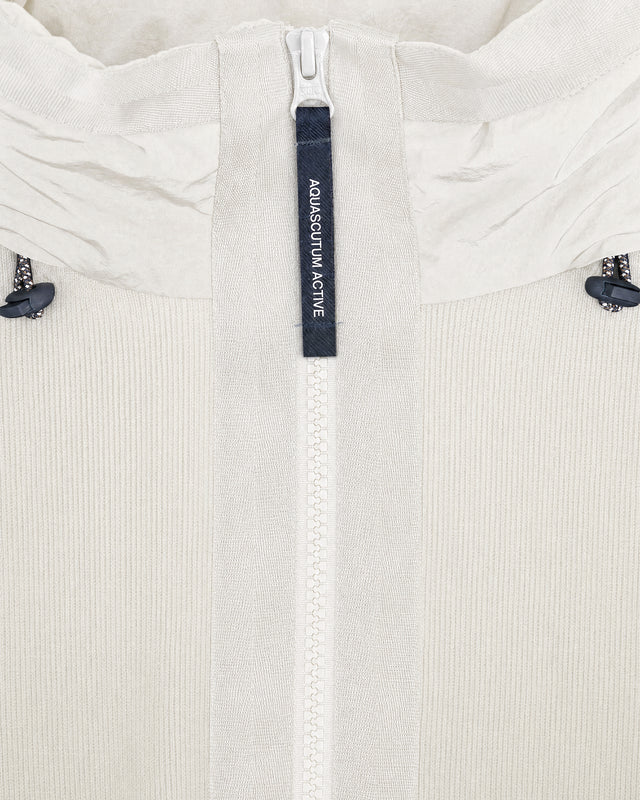 COTTON KNIT 1/4 ZIP SWEATER