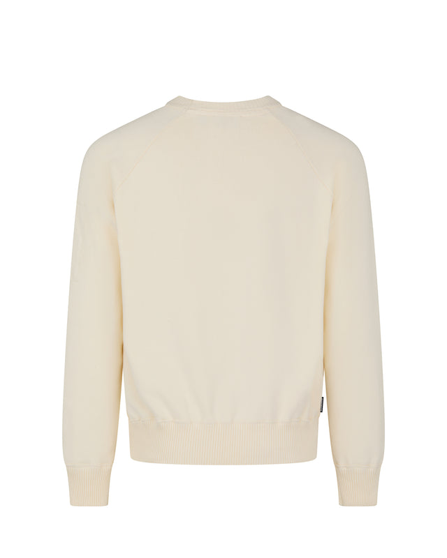 COTTON KNIT CREWNECK SWEATER