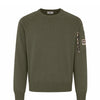 COTTON KNIT CREWNECK SWEATER