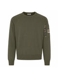 COTTON KNIT CREWNECK SWEATER
