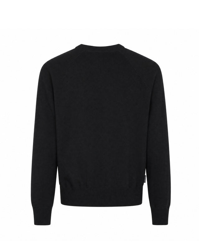 COTTON KNIT CREWNECK SWEATER