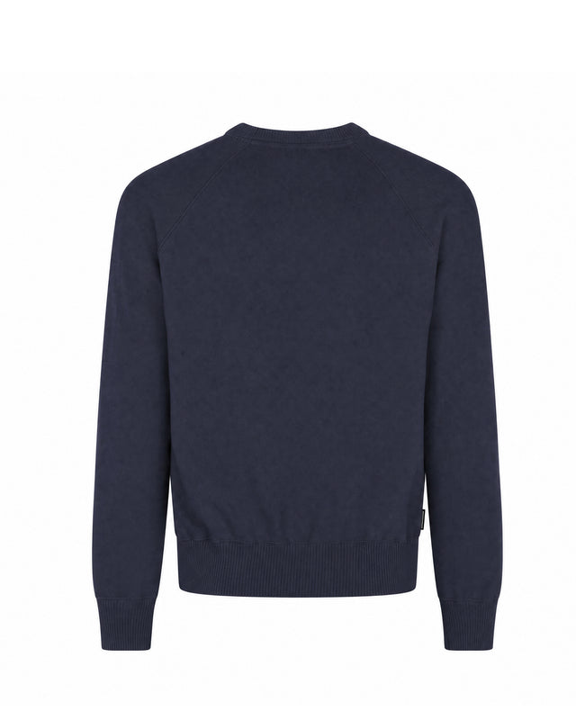 COTTON KNIT CREWNECK SWEATER