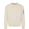 COTTON KNIT CREWNECK SWEATER