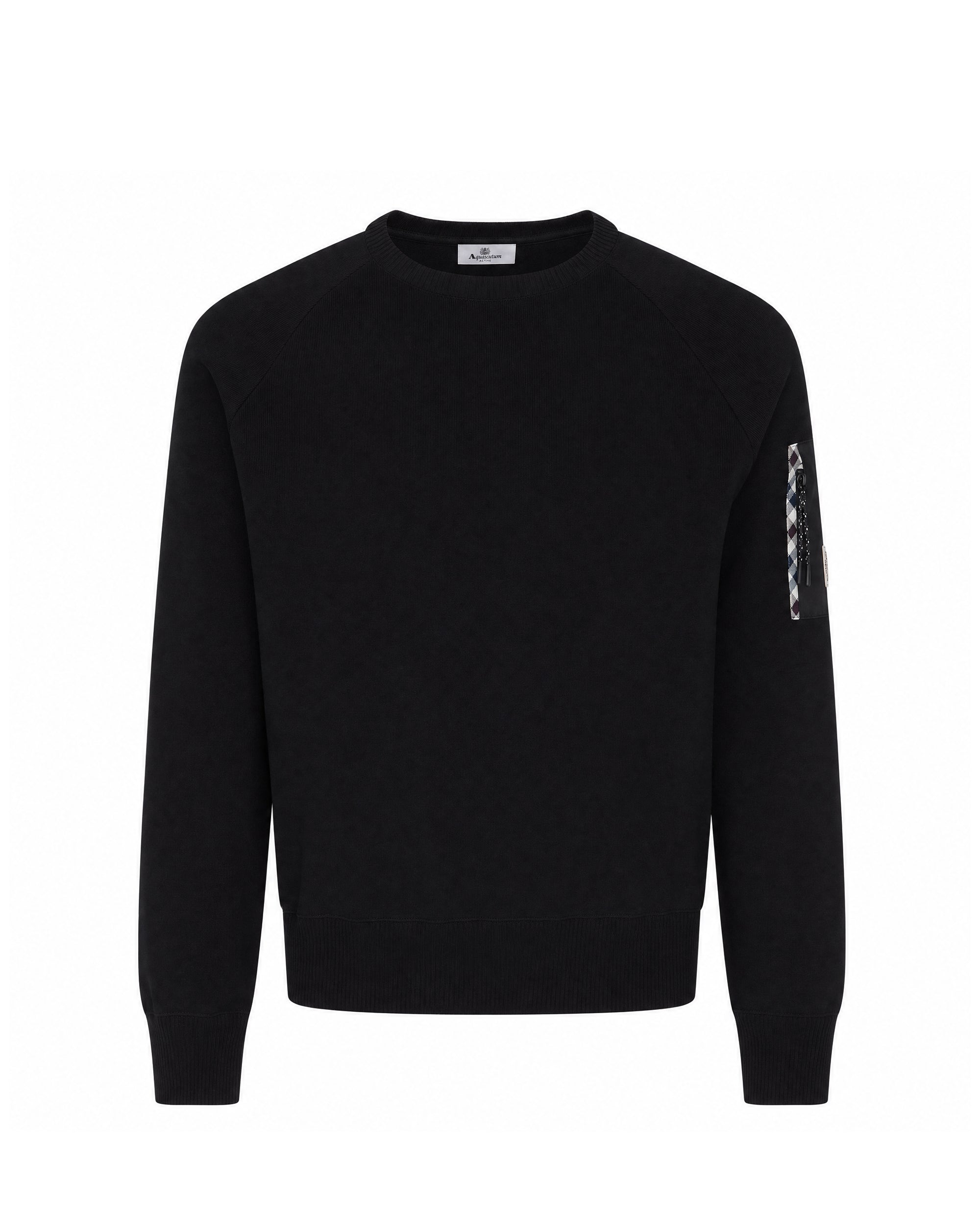 COTTON KNIT CREWNECK SWEATER