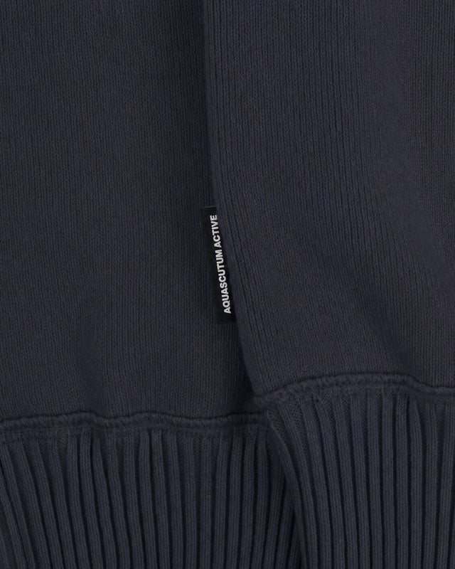 COTTON KNIT CREWNECK SWEATER