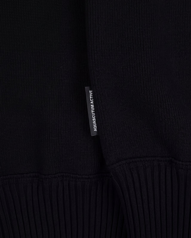 COTTON KNIT CREWNECK SWEATER