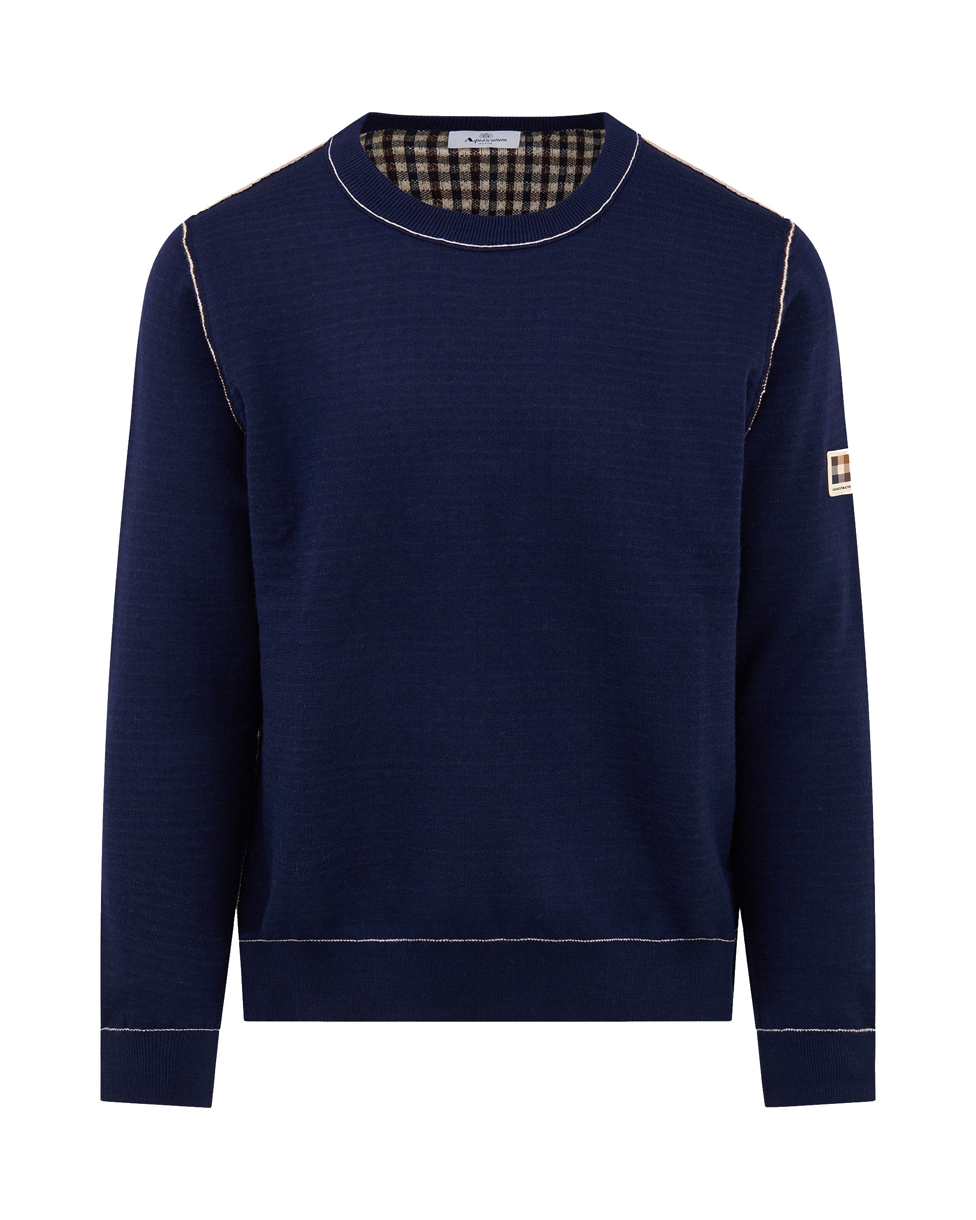 REVERSIBLE WOOL SWEATER