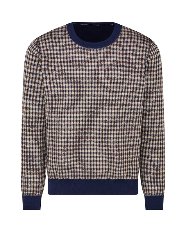 REVERSIBLE WOOL SWEATER