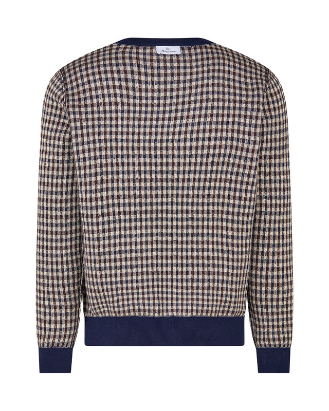 REVERSIBLE WOOL SWEATER