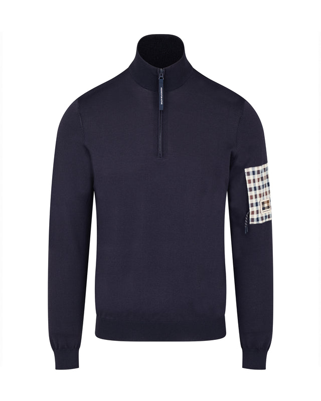 1/4 ZIP TECH SWEATER
