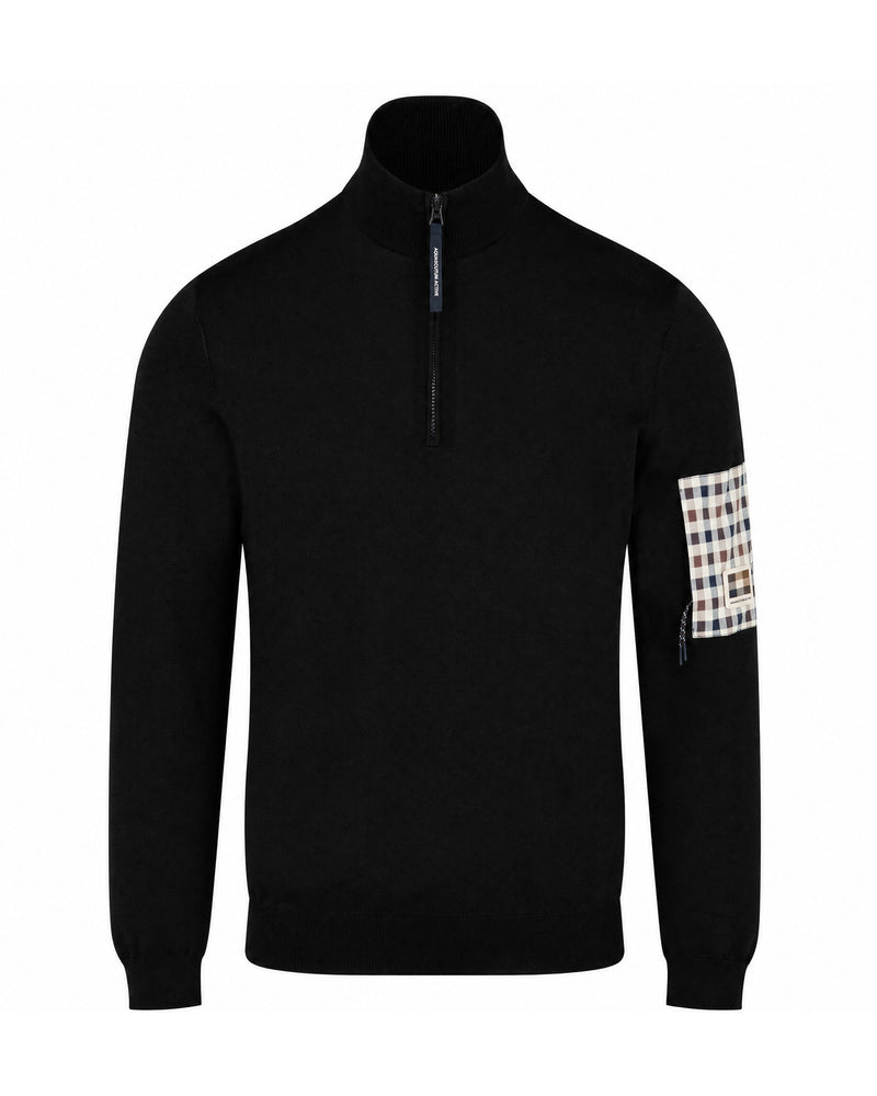 1/4 ZIP TECH SWEATER