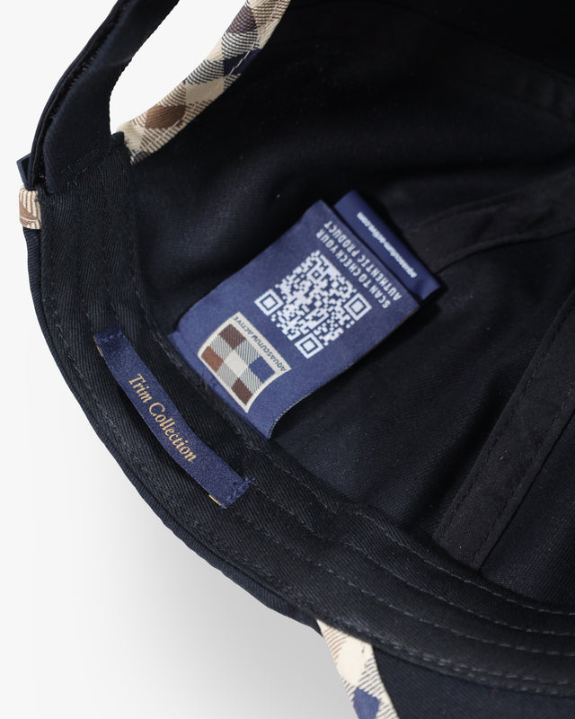 SIX-PANEL TRIM CAP