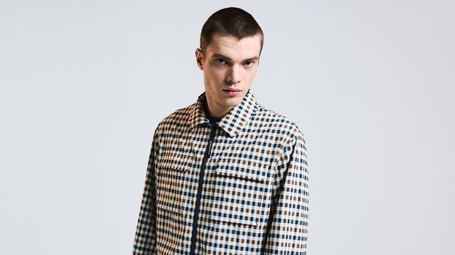 Men's checked scarf - Aquascutum | Old England Men's checked scarf - Aquascutum | Old England